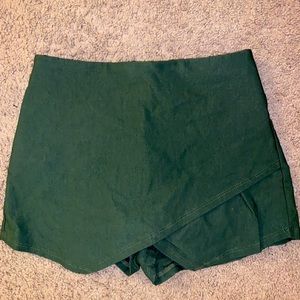 Olive Green Skort Size XS from Boutique